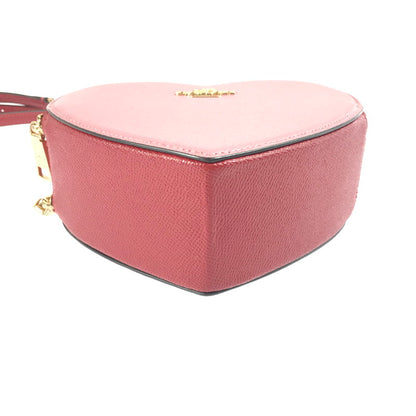 【中古品】【レディース】 COACH コーチ HEART CROSSBODY BAG K2181-C6952 ハート クロスボディバッグ ショルダーバッグ カバン 180-250807-na-08-tag カラー：ピンク 万代Net店