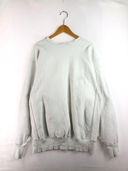 【現状渡し品】【メンズ】 Champion チャンピオン 90’S REVERSE WEAVE CREW NECK SWEATSHIRT 90年代 リバースウィーブ クルーネック スウェットシャツ トレーナー USA製 146-250726-na-04-tag サイズ：XXL カラー：ホワイト 万代Net店