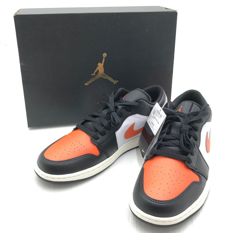 【中古美品】【メンズ】 NIKE ナイキ AIR JORDAN 1 LOW SHATTERED BACKBOARD 553558-081 ナイキ エアジョーダン1 ロー シャッタード バックボード スニーカー 靴 160-250728-rt-01-tag サイズ：28cm US 10 カラー：ブラック/スターフィッシュ 万代Net店