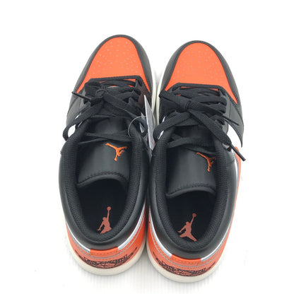 【中古美品】【メンズ】 NIKE ナイキ AIR JORDAN 1 LOW SHATTERED BACKBOARD 553558-081 ナイキ エアジョーダン1 ロー シャッタード バックボード スニーカー 靴 160-250728-rt-01-tag サイズ：28cm US 10 カラー：ブラック/スターフィッシュ 万代Net店