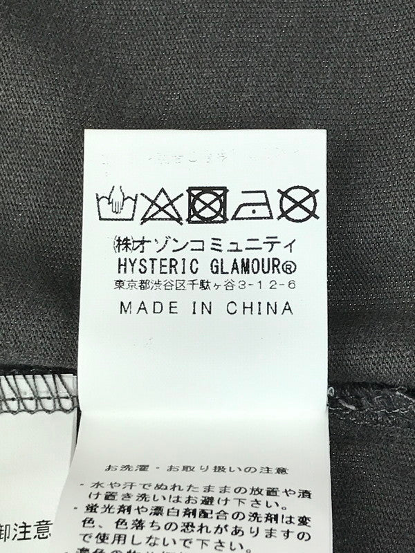 【中古美品】【メンズ】 HYSTERIC GLAMOUR ヒステリックグラマー WHISKEY WOMAN T-SHIRT 02251CT25 ウイスキー ウーマン Tシャツ 半袖Tシャツ 140-250803-na-24-tag サイズ：L カラー：ブラック 万代Net店