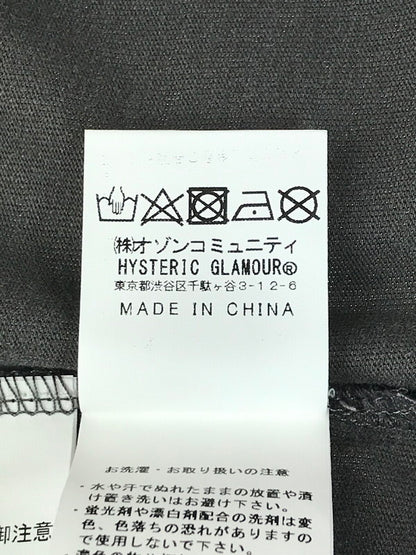 【中古美品】【メンズ】 HYSTERIC GLAMOUR ヒステリックグラマー WHISKEY WOMAN T-SHIRT 02251CT25 ウイスキー ウーマン Tシャツ 半袖Tシャツ 140-250803-na-24-tag サイズ：L カラー：ブラック 万代Net店