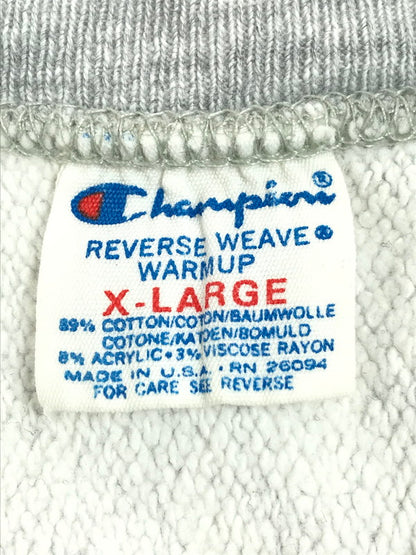 【現状渡し品】【メンズ】 Champion チャンピオン 80's REVERSE WEAVE SWEAT SHIRT 80年代 目あり リバースウィーブ スウェット トリコタグ 146-250727-rt-15-tag サイズ：XL カラー：グレー 万代Net店