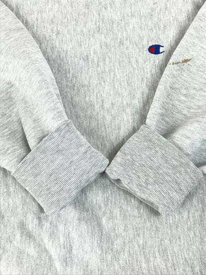 【現状渡し品】【メンズ】 Champion チャンピオン 80's REVERSE WEAVE SWEAT SHIRT 80年代 目あり リバースウィーブ スウェット トリコタグ 146-250727-rt-15-tag サイズ：XL カラー：グレー 万代Net店