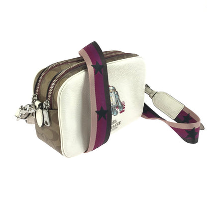 【中古品】【レディース】 COACH コーチ STAR WARS スターウォーズ F88008 ぺプルレザー コーティング キャンバス バッグ ショルダーバッグ カバン 180-250807-na-10-tag カラー：マルチカラー 万代Net店