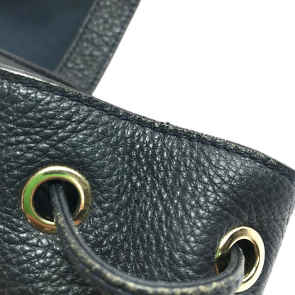 【中古品】【レディース】 COACH コーチ LEATHER BILLIE BACKPACK F37410 レザー ビリー バックパック リュック カバン 180-250807-na-07-tag カラー：ネイビー 万代Net店