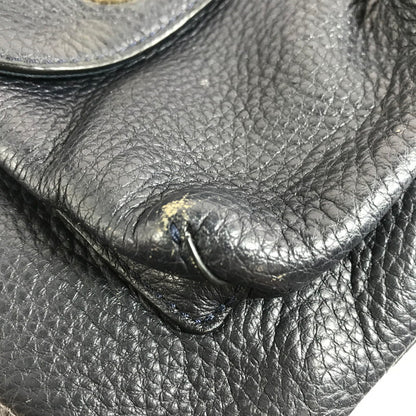 【中古品】【レディース】 COACH コーチ LEATHER BILLIE BACKPACK F37410 レザー ビリー バックパック リュック カバン 180-250807-na-07-tag カラー：ネイビー 万代Net店