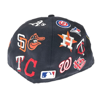 【中古品】【メンズ】 SUPREME シュプリーム × MLB エムエルビー × NEW ERA ニューエラ 20SS BOX LOGO CAP ボックス ロゴ キャップ 帽子 185-260704-na-06-tagh サイズ：7 1/2 59.6cm カラー：ネイビー 万代Net店