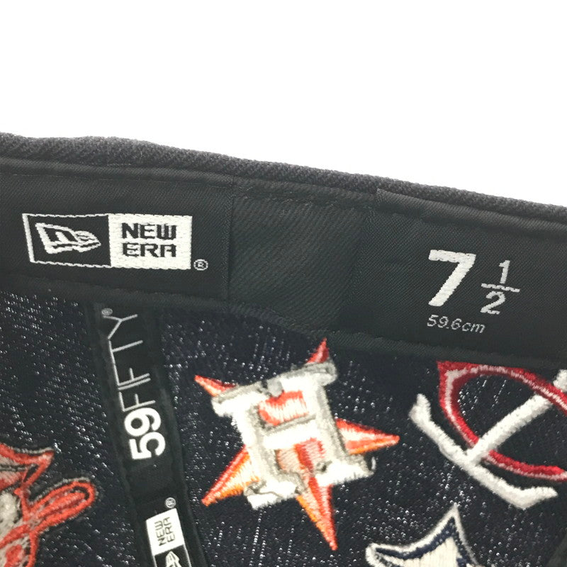 【中古品】【メンズ】 SUPREME シュプリーム × MLB エムエルビー × NEW ERA ニューエラ 20SS BOX LOGO CAP ボックス ロゴ キャップ 帽子 185-260704-na-06-tagh サイズ：7 1/2 59.6cm カラー：ネイビー 万代Net店