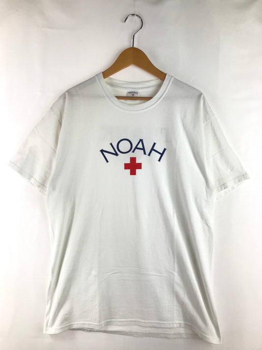 【中古品】【メンズ】 NOAH ノア × DOVER STREET MARKET DSM ドーバー ストリート マーケット 20SS THANK YOU TEE サンキュー Tシャツ 半袖Tシャツ 142-250803-na-10-tag サイズ：L カラー：ホワイト 万代Net店