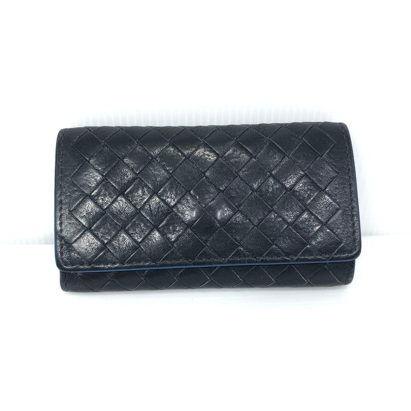 【中古品】【メンズ】 BOTTEGAVENETA ボッテガヴェネタ KEYCASE イントレチャート キーケース 財布 服飾雑貨 201-250804-na-13-tag カラー：ブラック 万代Net店