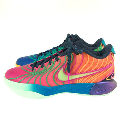 【中古品】【メンズ】 NIKE ナイキ LEBRON 21 OPTIMISM HF5352-400 レブロン 21 オプティミズム スニーカー 靴 160-250805-yy-07-tag サイズ：26.5cm/US8.5 カラー：マルチカラー 万代Net店