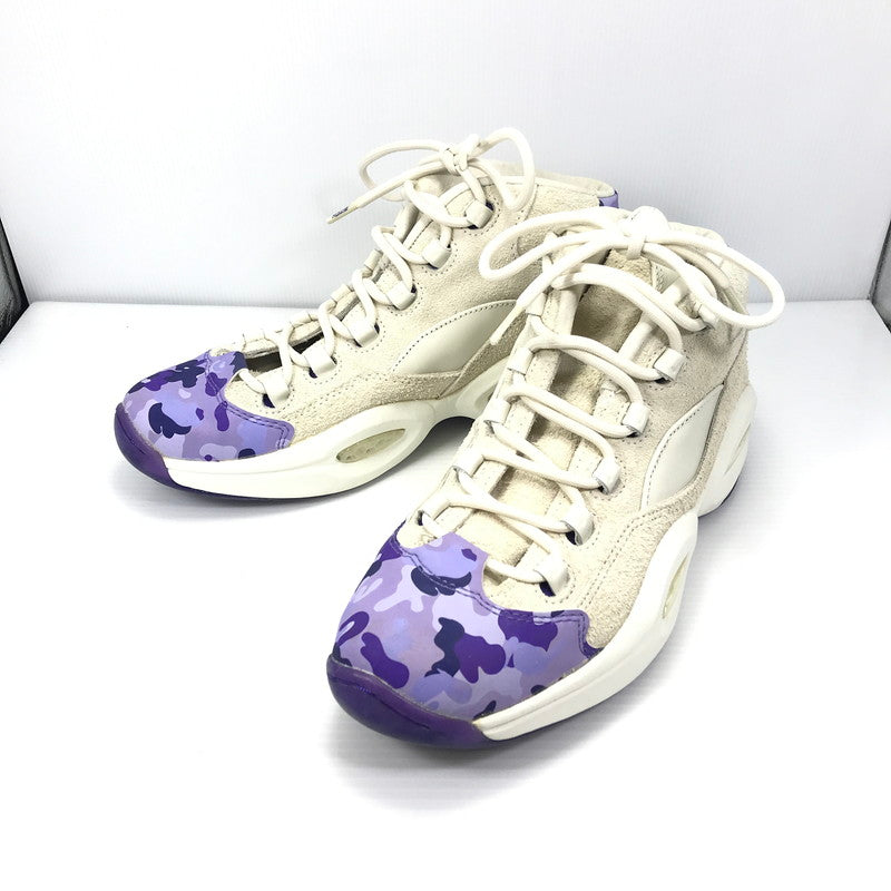 【中古品】【メンズ】 CAM'RON キャムロン CLASSIC QUESTION MID DV4774 クラシック クエスチョン ミッド スニーカー 靴 162-250806-na-16-tag サイズ：27cm US 9 カラー：CHALK/LUSH ORCHID/PURPLE 万代Net店