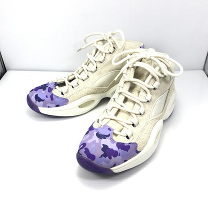 【中古品】【メンズ】 CAM'RON キャムロン CLASSIC QUESTION MID DV4774 クラシック クエスチョン ミッド スニーカー 靴 162-250806-na-16-tag サイズ：27cm US 9 カラー：CHALK/LUSH ORCHID/PURPLE 万代Net店