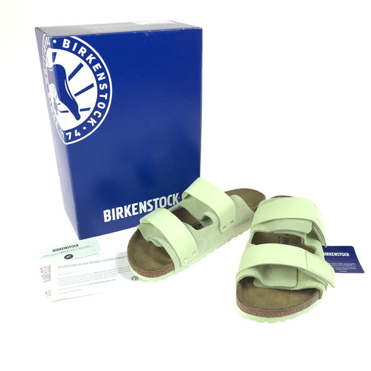 【中古美品】【メンズ】 BIRKENSTOCK ビルケンシュトック UJI 1026844 ウジ サンダル 靴 164-250806-na-12-tag サイズ：26.5cm US 8 カラー：Faded Lime 万代Net店
