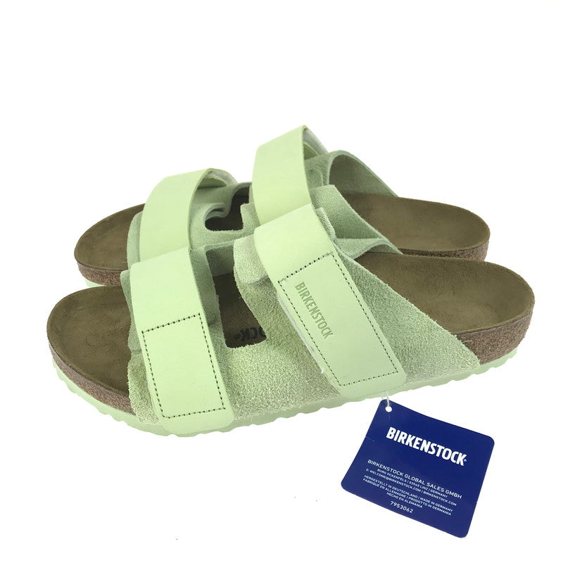 【中古美品】【メンズ】 BIRKENSTOCK ビルケンシュトック UJI 1026844 ウジ サンダル 靴 164-250806-na-12-tag サイズ：26.5cm US 8 カラー：Faded Lime 万代Net店