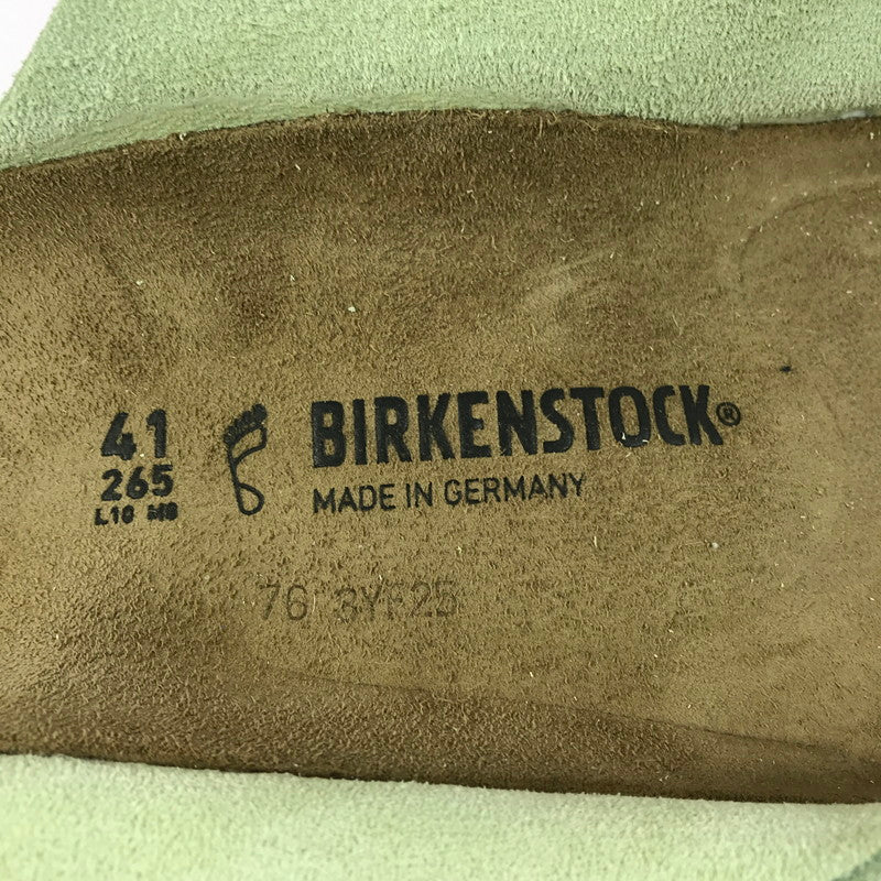 【中古美品】【メンズ】 BIRKENSTOCK ビルケンシュトック UJI 1026844 ウジ サンダル 靴 164-250806-na-12-tag サイズ：26.5cm US 8 カラー：Faded Lime 万代Net店