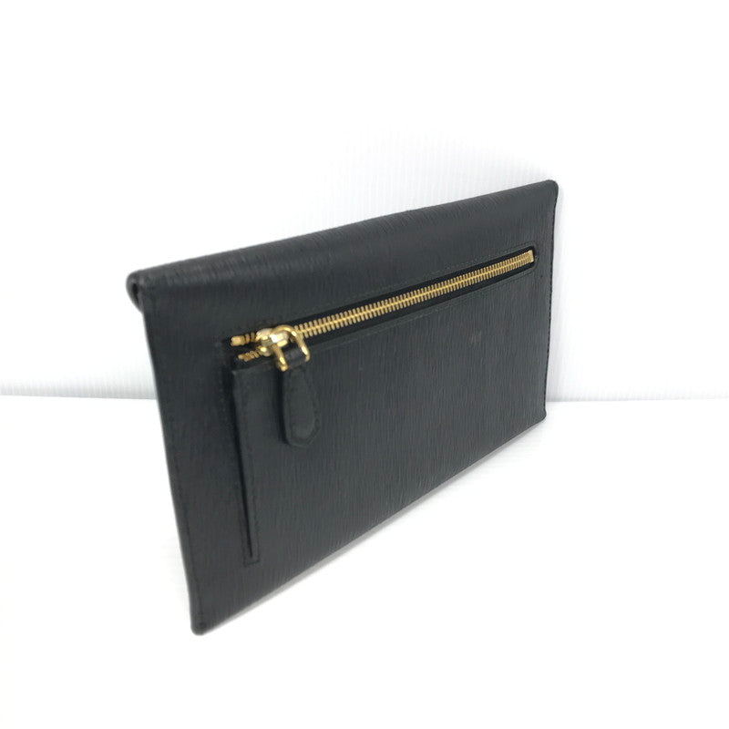 【現状渡し品】【メンズ】 PRADA プラダ VITELLO MOVE 1MF175 ヴィッテロ ムーブ エンベロープ型 長財布 181-250806-na-06-tag カラー：ブラック 万代Net店