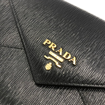 【現状渡し品】【メンズ】 PRADA プラダ VITELLO MOVE 1MF175 ヴィッテロ ムーブ エンベロープ型 長財布 181-250806-na-06-tag カラー：ブラック 万代Net店