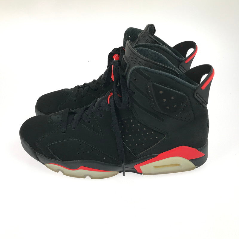 【中古品】【メンズ】 NIKE ナイキ AIR JORDAN 6 RETRO 384664-060 エア ジョーダン 6 レトロ スニーカー 靴 160-250805-yy-03-tag サイズ：27.5cm/US9.5 カラー：BLACK/INFRARED 万代Net店