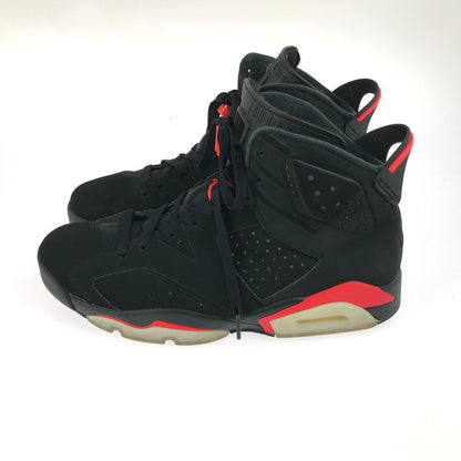 【中古品】【メンズ】 NIKE ナイキ AIR JORDAN 6 RETRO 384664-060 エア ジョーダン 6 レトロ スニーカー 靴 160-250805-yy-03-tag サイズ：27.5cm/US9.5 カラー：BLACK/INFRARED 万代Net店