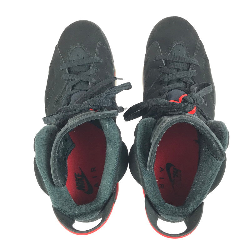 【中古品】【メンズ】 NIKE ナイキ AIR JORDAN 6 RETRO 384664-060 エア ジョーダン 6 レトロ スニーカー 靴 160-250805-yy-03-tag サイズ：27.5cm/US9.5 カラー：BLACK/INFRARED 万代Net店