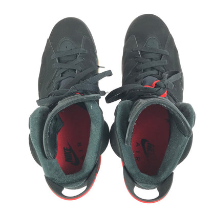 【中古品】【メンズ】 NIKE ナイキ AIR JORDAN 6 RETRO 384664-060 エア ジョーダン 6 レトロ スニーカー 靴 160-250805-yy-03-tag サイズ：27.5cm/US9.5 カラー：BLACK/INFRARED 万代Net店