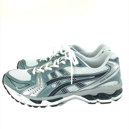 【中古品】【メンズ】 asics アシックス GEL-KAYANO 14 1203A537.106 ゲル カヤノ14 スニーカー 靴 162-250805-yy-10-tag サイズ：27.5cm/US9.5 カラー：WHITE/FJORD GREY 万代Net店