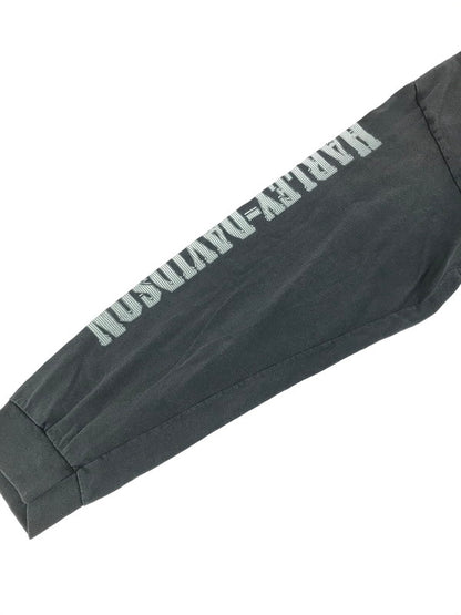 【現状渡し品】【メンズ】 HARLEY DAVIDSON ハーレーダビッドソン SKULL L/S TEE スカル ロングスリーブ Tシャツ 長袖Tシャツ 146-250803-na-23-tag サイズ：表記サイズなし 下記参照 カラー：チャコールグレー系 万代Net店