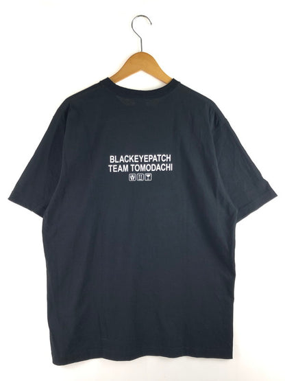【中古品】【メンズ】 BLACK EYE PATCH ブラック アイ パッチ TEAM TOMODACHI LABEL TEE チーム トモダチ レーベル Tシャツ 半袖Tシャツ トップス 142-250808-rt-06-tag サイズ：L カラー：ブラック 万代Net店