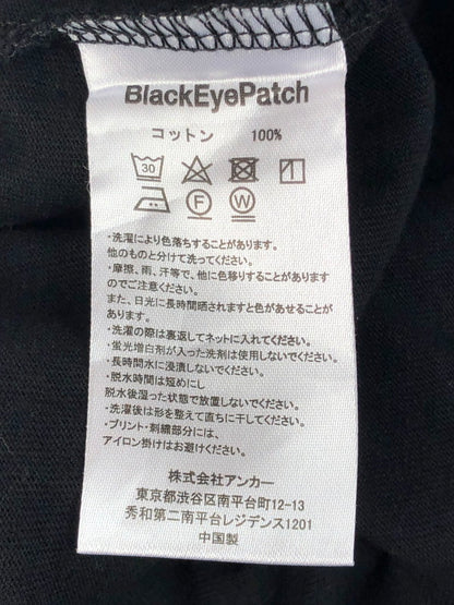 【中古品】【メンズ】 BLACK EYE PATCH ブラック アイ パッチ TEAM TOMODACHI LABEL TEE チーム トモダチ レーベル Tシャツ 半袖Tシャツ トップス 142-250808-rt-06-tag サイズ：L カラー：ブラック 万代Net店