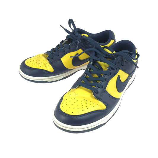 【中古品】【メンズ】 NIKE ナイキ DUNK LOW RETRO DD1391-700 ダンク ロー レトロ スニーカー 靴 160-250806-na-14-tag サイズ：27cm US 9 カラー：VARSITY MAIZE/MIDNIGHT NAVY 万代Net店
