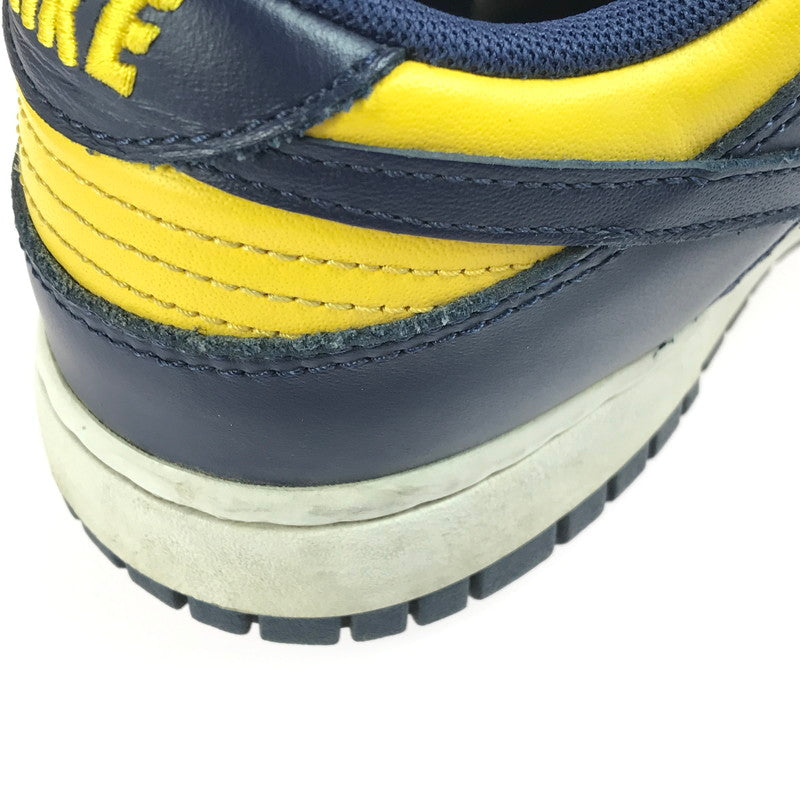 【中古品】【メンズ】 NIKE ナイキ DUNK LOW RETRO DD1391-700 ダンク ロー レトロ スニーカー 靴 160-250806-na-14-tag サイズ：27cm US 9 カラー：VARSITY MAIZE/MIDNIGHT NAVY 万代Net店