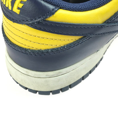 【中古品】【メンズ】 NIKE ナイキ DUNK LOW RETRO DD1391-700 ダンク ロー レトロ スニーカー 靴 160-250806-na-14-tag サイズ：27cm US 9 カラー：VARSITY MAIZE/MIDNIGHT NAVY 万代Net店