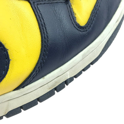 【中古品】【メンズ】 NIKE ナイキ DUNK LOW RETRO DD1391-700 ダンク ロー レトロ スニーカー 靴 160-250806-na-14-tag サイズ：27cm US 9 カラー：VARSITY MAIZE/MIDNIGHT NAVY 万代Net店