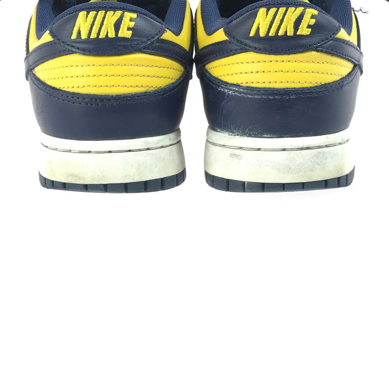 【中古品】【メンズ】 NIKE ナイキ DUNK LOW RETRO DD1391-700 ダンク ロー レトロ スニーカー 靴 160-250806-na-14-tag サイズ：27cm US 9 カラー：VARSITY MAIZE/MIDNIGHT NAVY 万代Net店