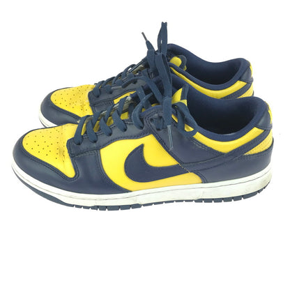 【中古品】【メンズ】 NIKE ナイキ DUNK LOW RETRO DD1391-700 ダンク ロー レトロ スニーカー 靴 160-250806-na-14-tag サイズ：27cm US 9 カラー：VARSITY MAIZE/MIDNIGHT NAVY 万代Net店