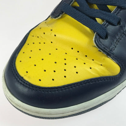 【中古品】【メンズ】 NIKE ナイキ DUNK LOW RETRO DD1391-700 ダンク ロー レトロ スニーカー 靴 160-250806-na-14-tag サイズ：27cm US 9 カラー：VARSITY MAIZE/MIDNIGHT NAVY 万代Net店