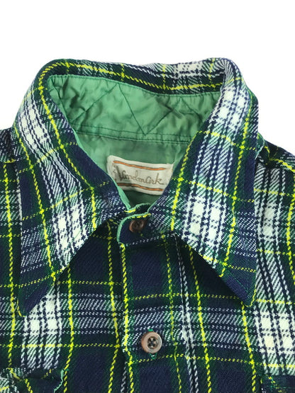 【現状渡し品】【メンズ】 LANDMARK ランドマーク 70'S L/S CHECK SHIRT 70年代 チェックシャツ 長袖シャツ 146-250817-na-14-tag サイズ：表記サイズなし 下記参照 カラー：マルチカラー 万代Net店