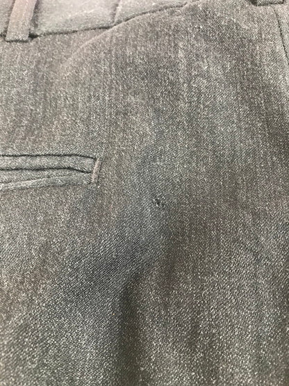 【現状渡し品】【メンズ】 USED WOOL 2TAC SLAX 古着 ウール 2タックスラックス ロケットタロン USA製 157-250816-hi-20-tag サイズ：なし カラー：ブラック 万代Net店