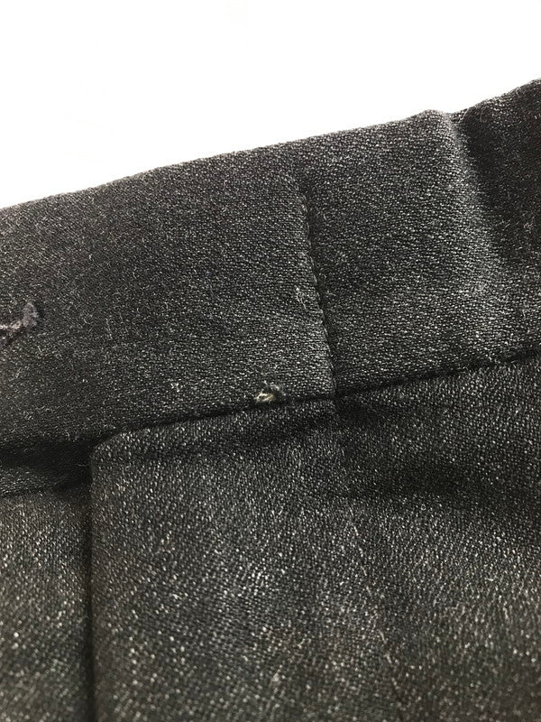 【現状渡し品】【メンズ】 USED WOOL 2TAC SLAX 古着 ウール 2タックスラックス ロケットタロン USA製 157-250816-hi-20-tag サイズ：なし カラー：ブラック 万代Net店