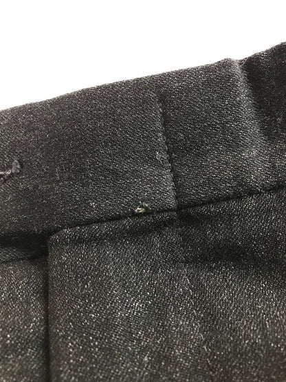 【現状渡し品】【メンズ】 USED WOOL 2TAC SLAX 古着 ウール 2タックスラックス ロケットタロン USA製 157-250816-hi-20-tag サイズ：なし カラー：ブラック 万代Net店