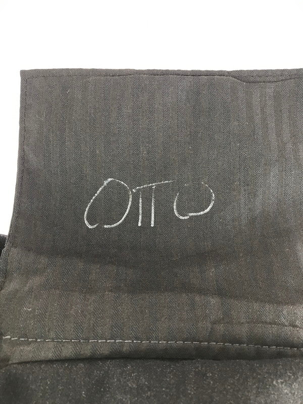 【現状渡し品】【メンズ】 USED WOOL 2TAC SLAX 古着 ウール 2タックスラックス ロケットタロン USA製 157-250816-hi-20-tag サイズ：なし カラー：ブラック 万代Net店