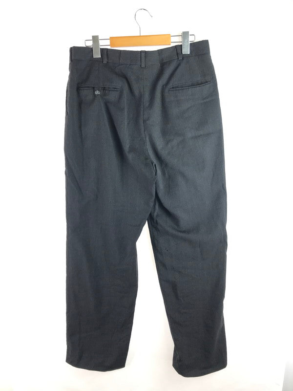 【現状渡し品】【メンズ】 USED WOOL 2TAC SLAX 古着 ウール 2タックスラックス ロケットタロン USA製 157-250816-hi-20-tag サイズ：なし カラー：ブラック 万代Net店