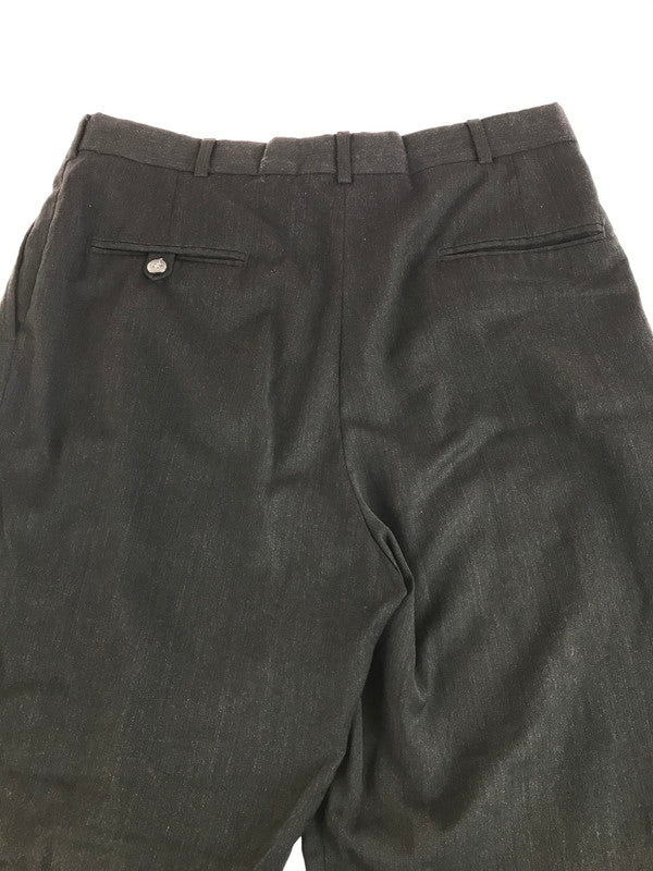 【現状渡し品】【メンズ】 USED WOOL 2TAC SLAX 古着 ウール 2タックスラックス ロケットタロン USA製 157-250816-hi-20-tag サイズ：なし カラー：ブラック 万代Net店