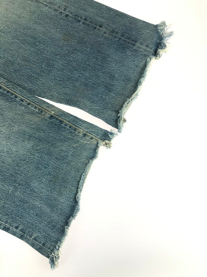 【ジャンク品】【メンズ】 EVISU エヴィス DENIM PANTS デニムパンツ ジーンズ ボタンフライ SCOVILL 隠しリベット 虎耳 156-250816-hi-23-tag サイズ：なし カラー：ライトインディゴ 万代Net店