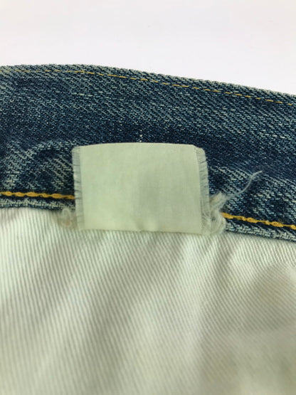 【ジャンク品】【メンズ】 EVISU エヴィス DENIM PANTS デニムパンツ ジーンズ ボタンフライ SCOVILL 隠しリベット 虎耳 156-250816-hi-23-tag サイズ：なし カラー：ライトインディゴ 万代Net店