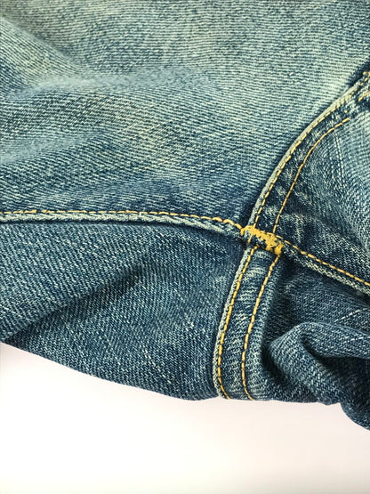 【ジャンク品】【メンズ】 EVISU エヴィス DENIM PANTS デニムパンツ ジーンズ ボタンフライ SCOVILL 隠しリベット 虎耳 156-250816-hi-23-tag サイズ：なし カラー：ライトインディゴ 万代Net店