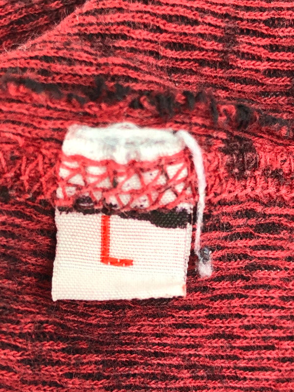 【中古品】【メンズ】 AFFLICTION アフリクション REVERSIBLE L/S THERMAL TEE リバーシブル ロングスリーブ サーマルTシャツ 長袖Tシャツ トップス 142-250808-rt-09-tag サイズ：L カラー：レッド系 万代Net店