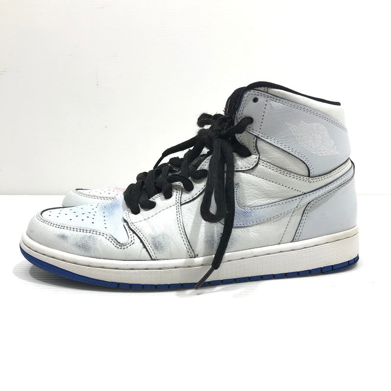 【中古品】【メンズ】 NIKE SB ナイキエスビー AIR JORDAN 1 HIGH LANCE MOUNTAIN WHITE 653532-100 エアジョーダン1 ハイランス マウンテン ホワイト スニーカー 靴 160-250813-rt-07-tag サイズ：27.5cm US9.5 カラー：LANCE MOUNTAIN WHITE/WHITE 万代Net店